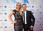 27. April 2015 - BMW Open by FWU AG in M�nchen: BMW Classic Corso und '100 Jahre Abend', v.l.nr.: Sabine Lisicki, Oliver Pocher.