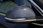 BMW X1, Außenspiegelkappen Carbon.