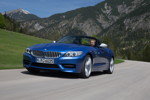 BMW Z4 in Estoril blau metallic