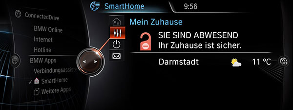 BMW i Remote App für Samsung Gear S
