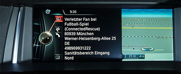 BMW ConnectedDrive. ConnectedRescue.