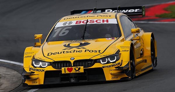 Oschersleben, 12. September 2015. BMW Motorsport, Timo Glock (DE) im DEUTSCHE POST BMW M4 DTM.