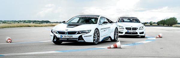 'BMW i meets BMW M', ein neues Training der BMW Driving Experience.