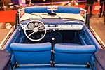 BMW 503 Cabriolet Serie II, Interieur in Leder, Verdeck in blau, Erstzulassung 30.06.1958