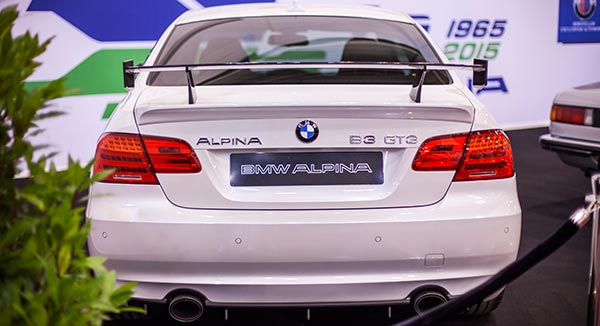 BMW Alpina B3 GT3 auf der Essen Motor Show 2015