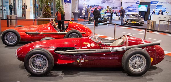 65 Jahre Formel-1 WM auf der Essen Motor Show 2015: Maserati 250F (1957) Weltmeisterauto von Juan Manuel Fangio