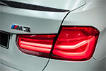 BMW M3, Typbezeichnung und Spoiler auf der Heckklappe