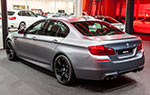 BMW M5 in Individual Frozen Grey metallic (Mehrpreis Lack: 3.600 Euro)