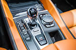 BMW X6 M, Mittelkonsole mit Schalthebel und iDrive Touch Controller