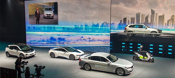 BMW eDrive Fahrzeuge, BMW Pressekonferenz, IAA 2015