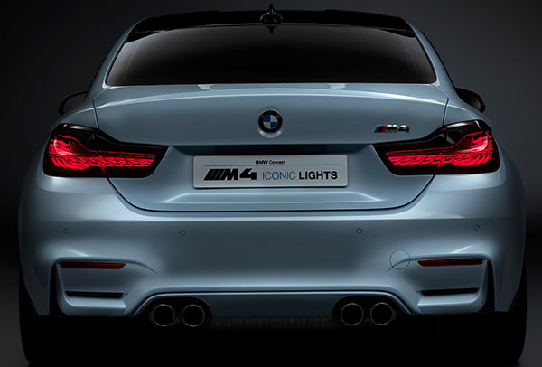 BMW M4 Concept Iconic Lights, BMW Organic Light, Drive Modus