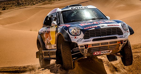 Nasser Al-Attiyah (QAT) Mathieu Baumel (FRA)  MINI ALL4 Racing  X-raid Team  Dakar 2016