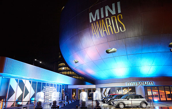 Verleihung der MINI Awards am 27.02.2015 im BMW Museum in Mnchen.