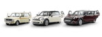 Mini Clubman Estate (1980), MINI Cooper D Clubman (2007), MINI Cooper S Clubman (2015).