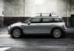 Der neue MINI Clubman mit Relingtrger und Surfboardhalterung.