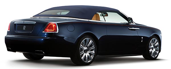 Rolls-Royce Dawn, mit geschlossenem Verdeck width=