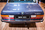BMW 525i, ausgestellt von der BMW 5er E12 und E28 IG