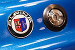 BMW Alpina Roadster Limited Edition (RLE), Alpina Logo neben dem Eingangsschloss
