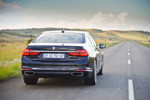 BMW 730d in Imperialblau