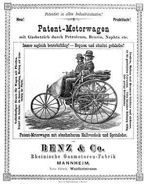 Benz Patent-Motorwagen.