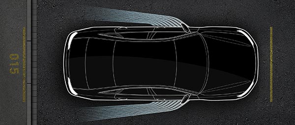 Lichtteppich-Funktion im neuen BMW 7er leuchtet seitlichen Fahrzeugbereich aus