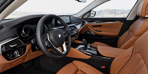 BMW 5er Limousine, Luxury Line, Interieur vorne