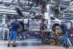 BMW Group Werk Dingolfing; Technologie Montage; Räderanbau