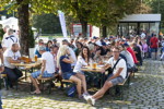 BMW Club-Mitglieder in der Parkharfe am Freitag vor dem eigenlichen BMW Festival