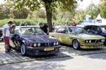 BMW Festival. BMW Clubs in der Parkharfe im Olympiapark: BMW Coupés