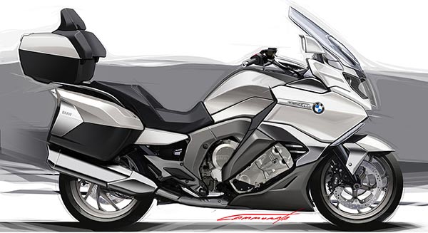 BMW K 1600 GTL, Designzeichnung