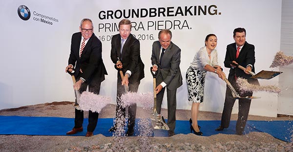 Spatenstich BMW Group Werk San Luis Potos, Mexiko