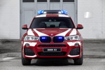 Der BMW X3 xDrive20d als Feuerwehr-Kommandowagen.