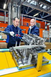 neues BBA Motorenwerk in Shenyang/China – Motorenmontage