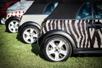 Concorso d'Eleganza Villa d'Este 2016 u. a. mit dem MINI Cooper S Cabrio Bisazza-Zebra.