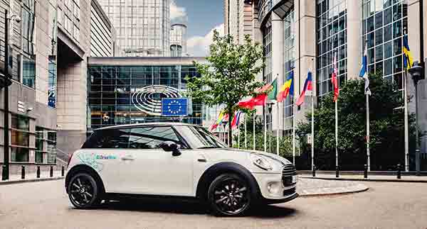 DriveNow CarSharing in Brssel