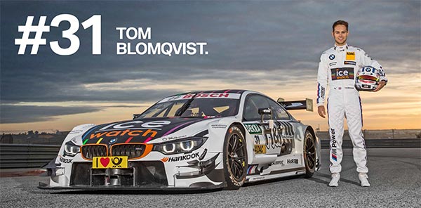 BMW in der DTM 2016: Tom Blomqvist