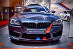 BMW M6 mit BMW M Performance Front- und Heckstreifen (115 Euro)