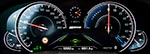 BMW 740Le xDrive iPerformance, Multifunktionales Instrumentendisplay.