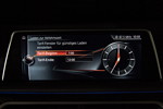 BMW 740Le xDrive iPerformance, Bordbildschirm, Anzeige: Planung der Ladezeit für den Akku