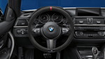 BMW 4er (F32 / F33), BMW M Performance, Lenkrad II Alcantara und Carbon Blende.