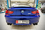 BMW M6 Gran Coupé aus Dubai steht zum Umbau bei Manhart