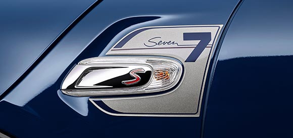 MINI Cooper S Seven, Side Scuttle mit MINI Seven Logo