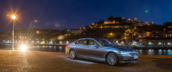 BMW 7er 'on location' in Portugal