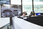 Die Virtual Reality Brille HTC-Vive als Teil des BMW Entwicklungsprozesses.