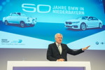 Bayerns Ministerpräsident Horst Seehofer gratulierte zu 50 Jahren BMW in Niederbayern.