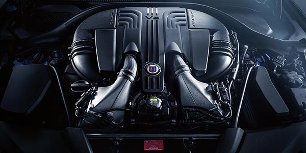 BMW ALPINA B5 Bi-Turbo, V8-Motor mit 608 PS