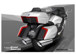 BMW K 1600 Grand America, Designskizze