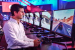 Bruno Spengler, BMW DTM-Fahrer. Weltpremiere des neuen BMW M5 in Need for Speed  Payback von Electronic Arts am 21.08.2017 auf der GamesCom in Kln. 