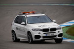 Hockenheim, 7. Mai 2017. Rennen 2, BMW X5 DTM Medical Car.