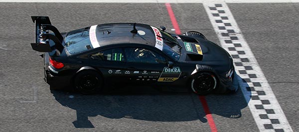 Vallelunga (ITA) 16. Mrz 2017. BMW Motorsport, Tom Blomqvist (GB), BMW M4 DTM, Testfahrten.